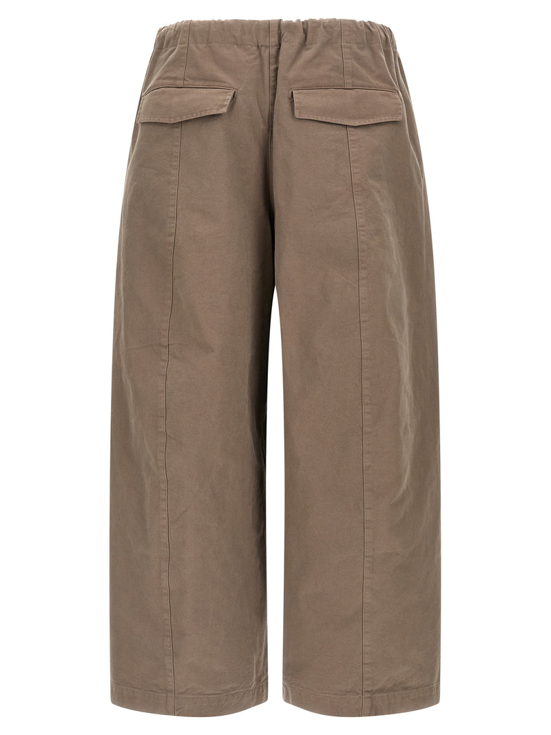 Pantalon décontracté en coton gris Entire Studios
