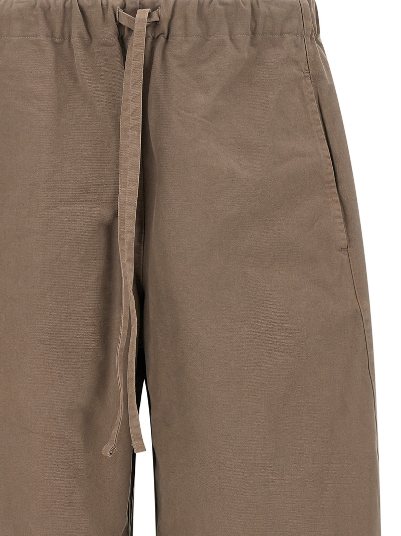 Pantalon décontracté en coton gris Entire Studios