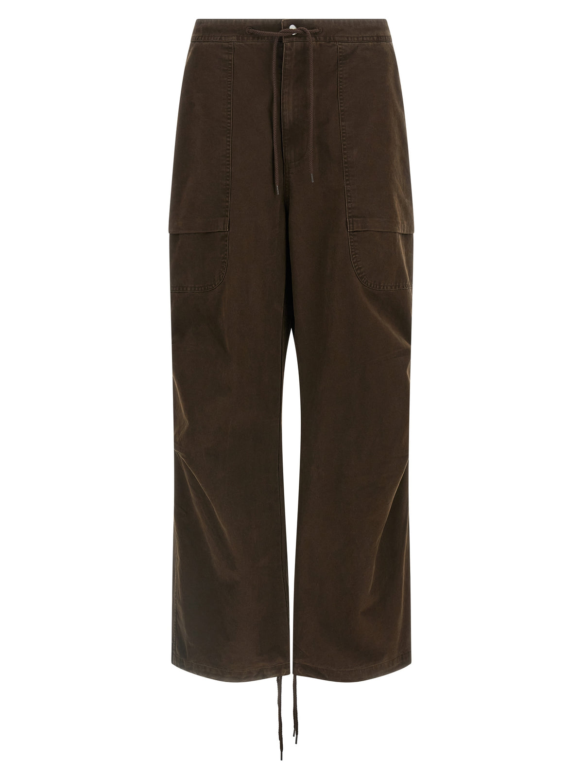 Entire Studios Barren Cargo Brown Cotton Pants for Men