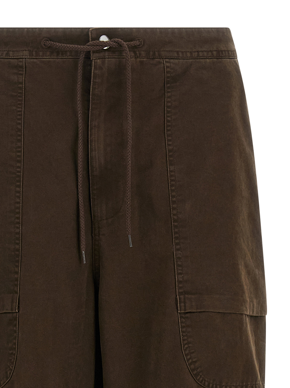Entire Studios Barren Cargo Brown Cotton Pants for Men