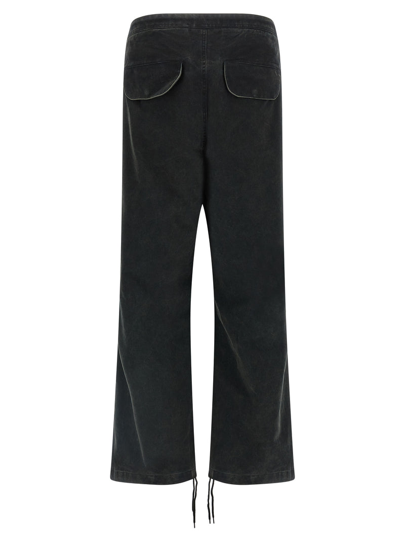 Entire Studios Black Cotton Cargo Pants