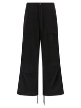 Pantalon cargo Entire Studios en coton noir