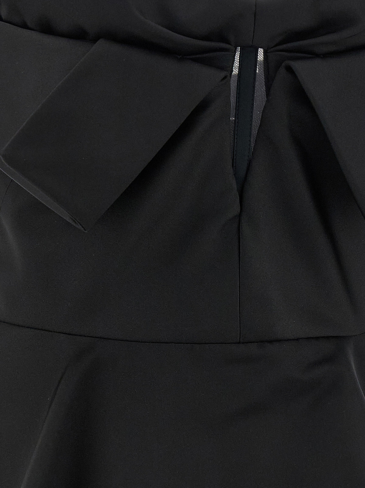 Alexander McQueen Black Polyester Tank Tops