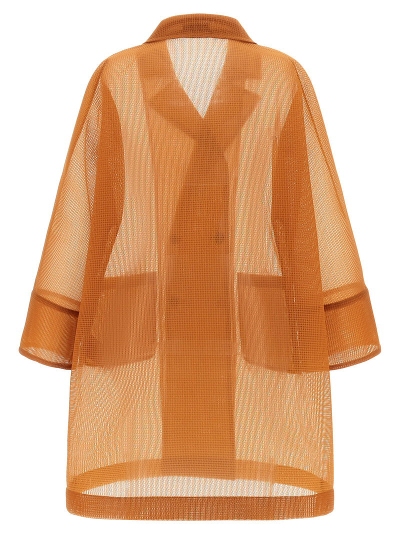 Manteau en polyester orange Herno