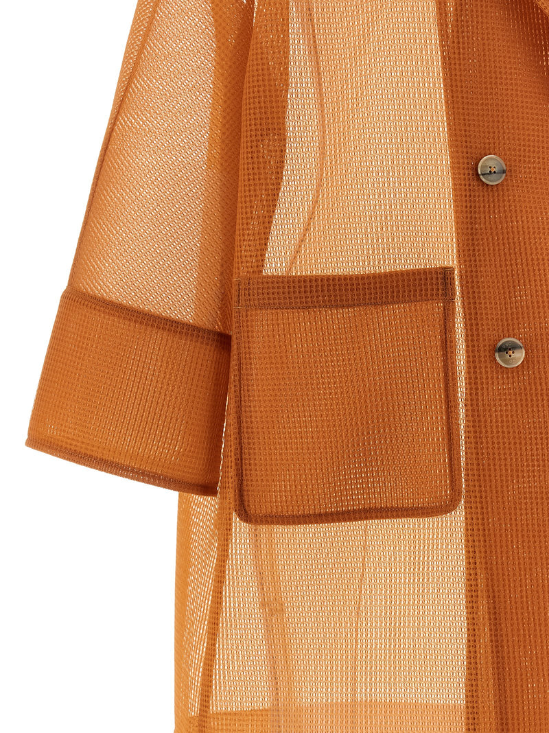 Manteau en polyester orange Herno