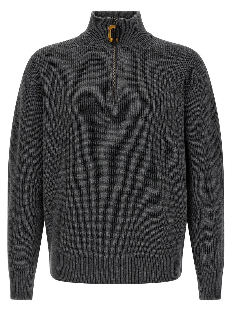 Cardigan en laine gris J.W.Anderson