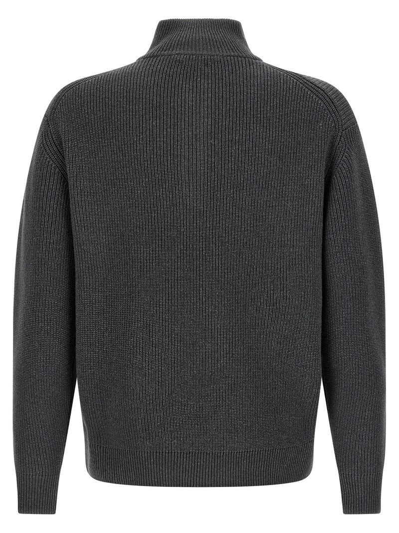 Cardigan en laine gris J.W.Anderson