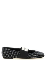 Givenchy Black Calfskin Ballet Flats