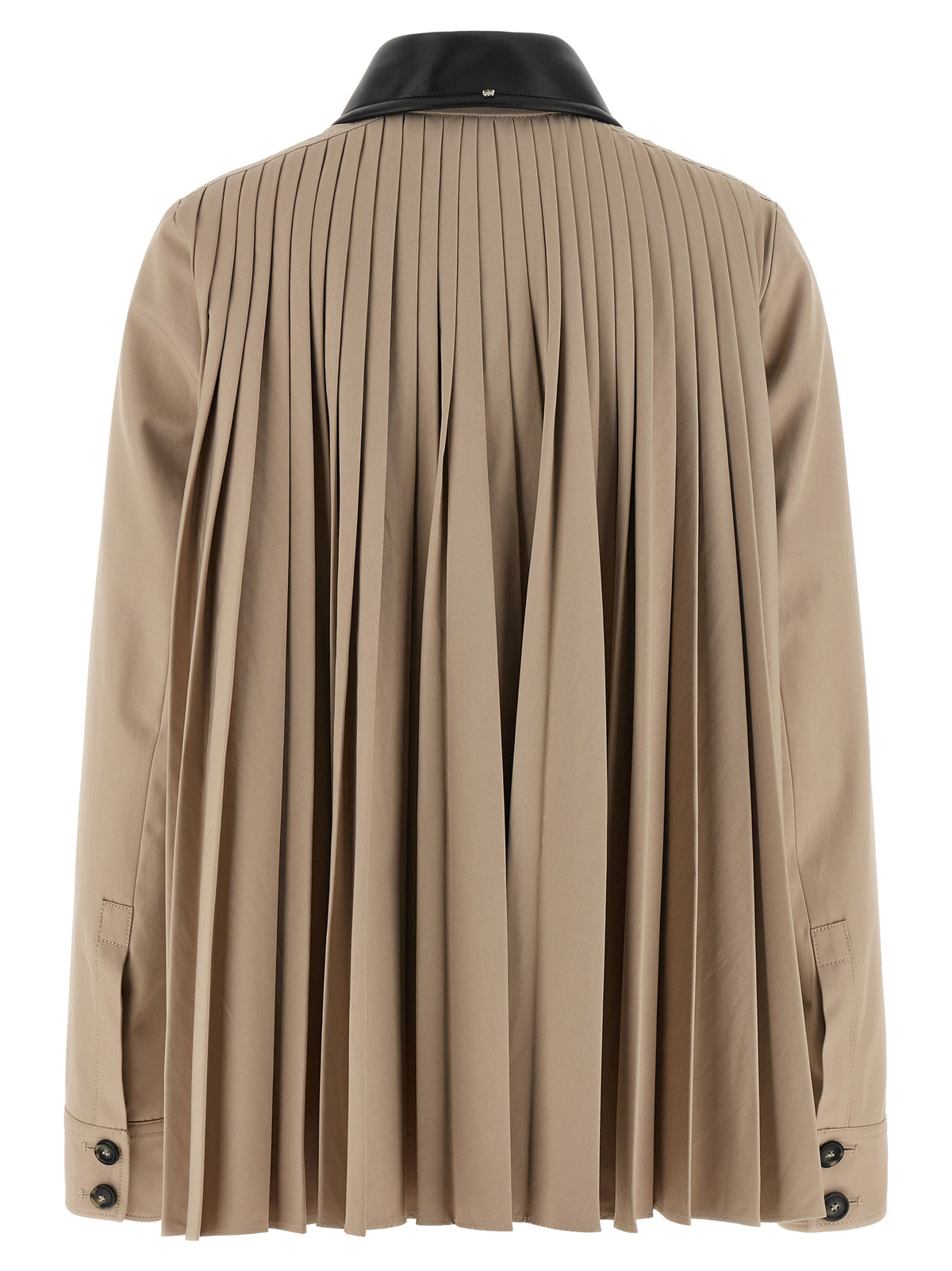 Sportmax SpxSuperbo Beige Polyester Coat