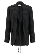 Sportmax Black Wool Blazer