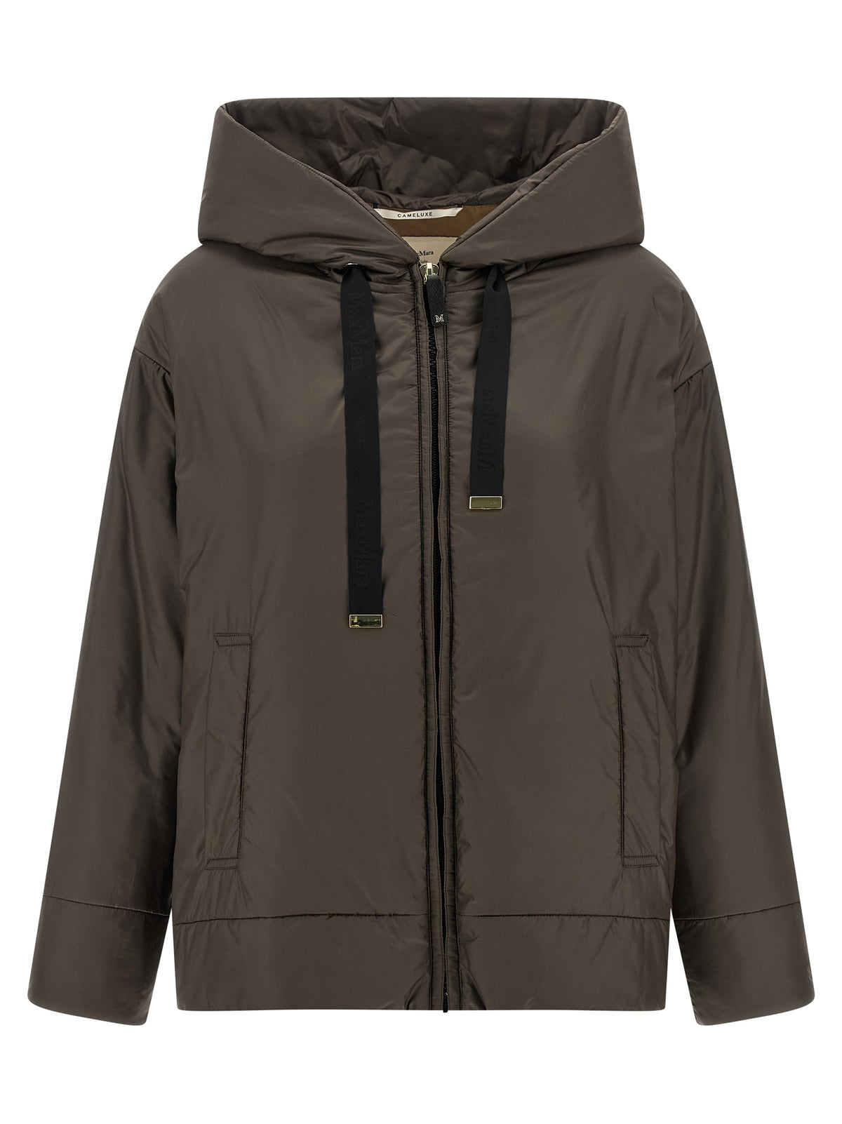 Veste Shell Max Mara en polyester marron