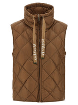 Max Mara The Cube Tregic Brown Sleeveless Jacket