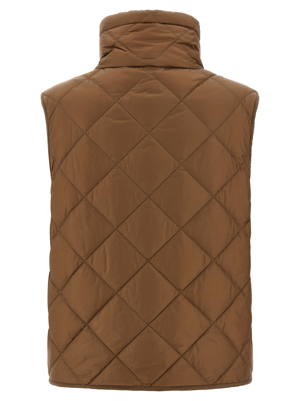 Max Mara The Cube Tregic Brown Sleeveless Jacket