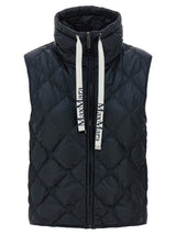 Max Mara Tregic Blue Sleeveless Jacket - Stylish & Warm