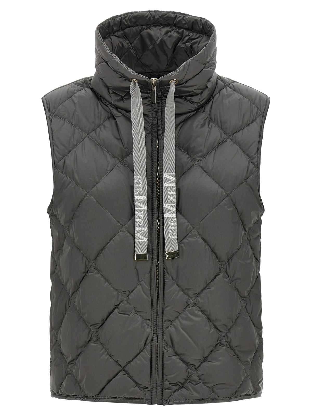 Max Mara Tregic Gray Sleeveless Jacket - Stylish & Functional