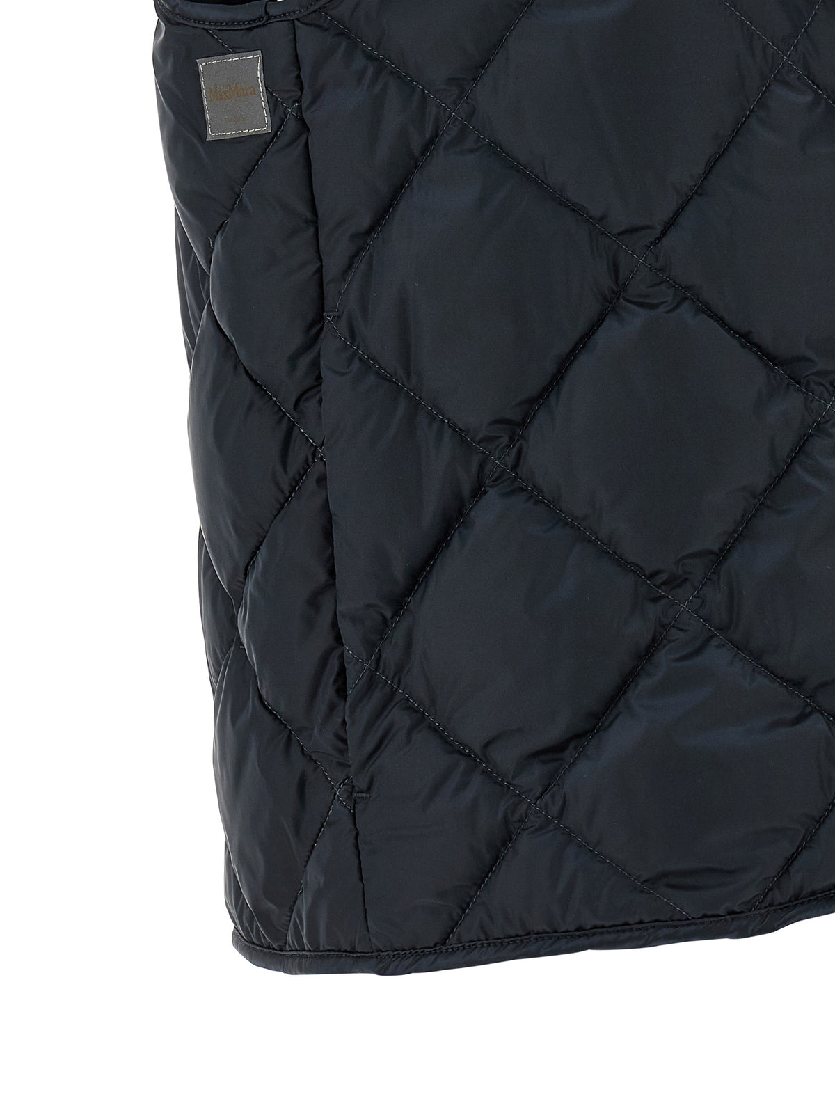 Max Mara Tregic Blue Sleeveless Jacket - Stylish & Warm