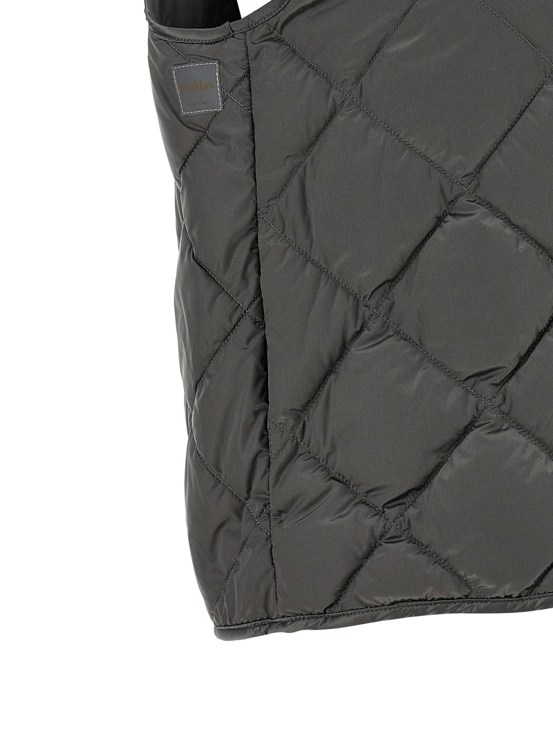 Max Mara Tregic Gray Sleeveless Jacket for Women