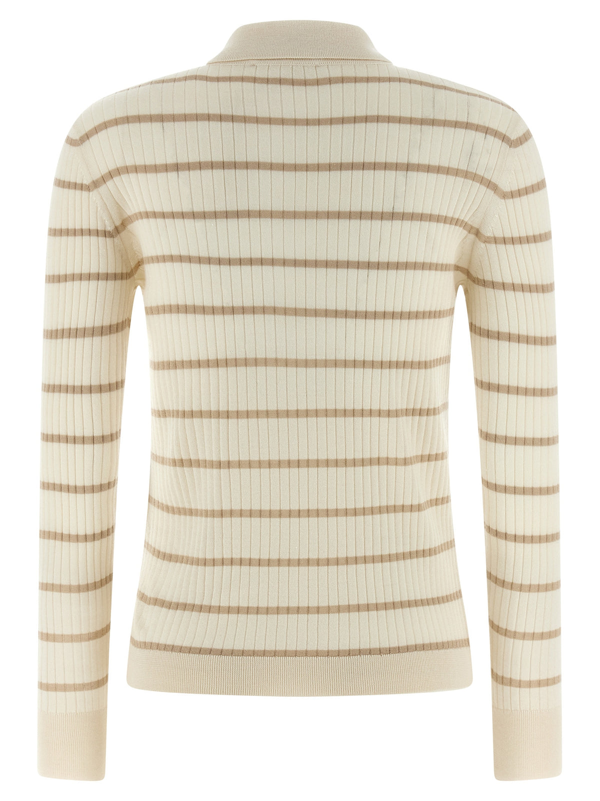 Max Mara MxpGitano Beige Cashmere Polo Shirt