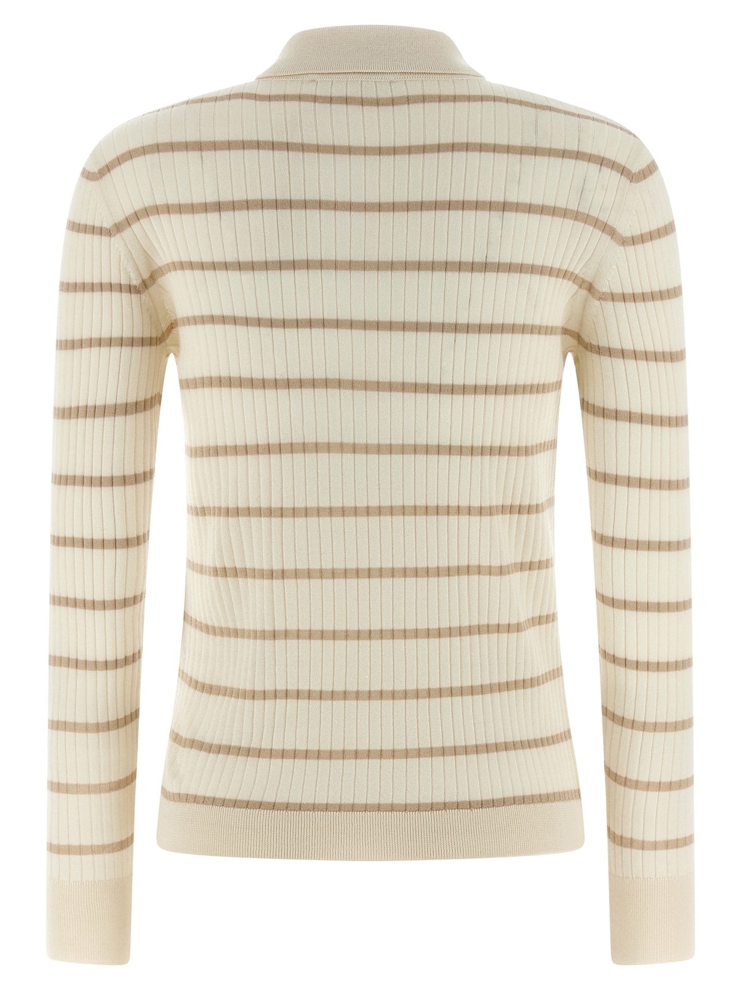 Max Mara Beige Cashmere Polo Shirt