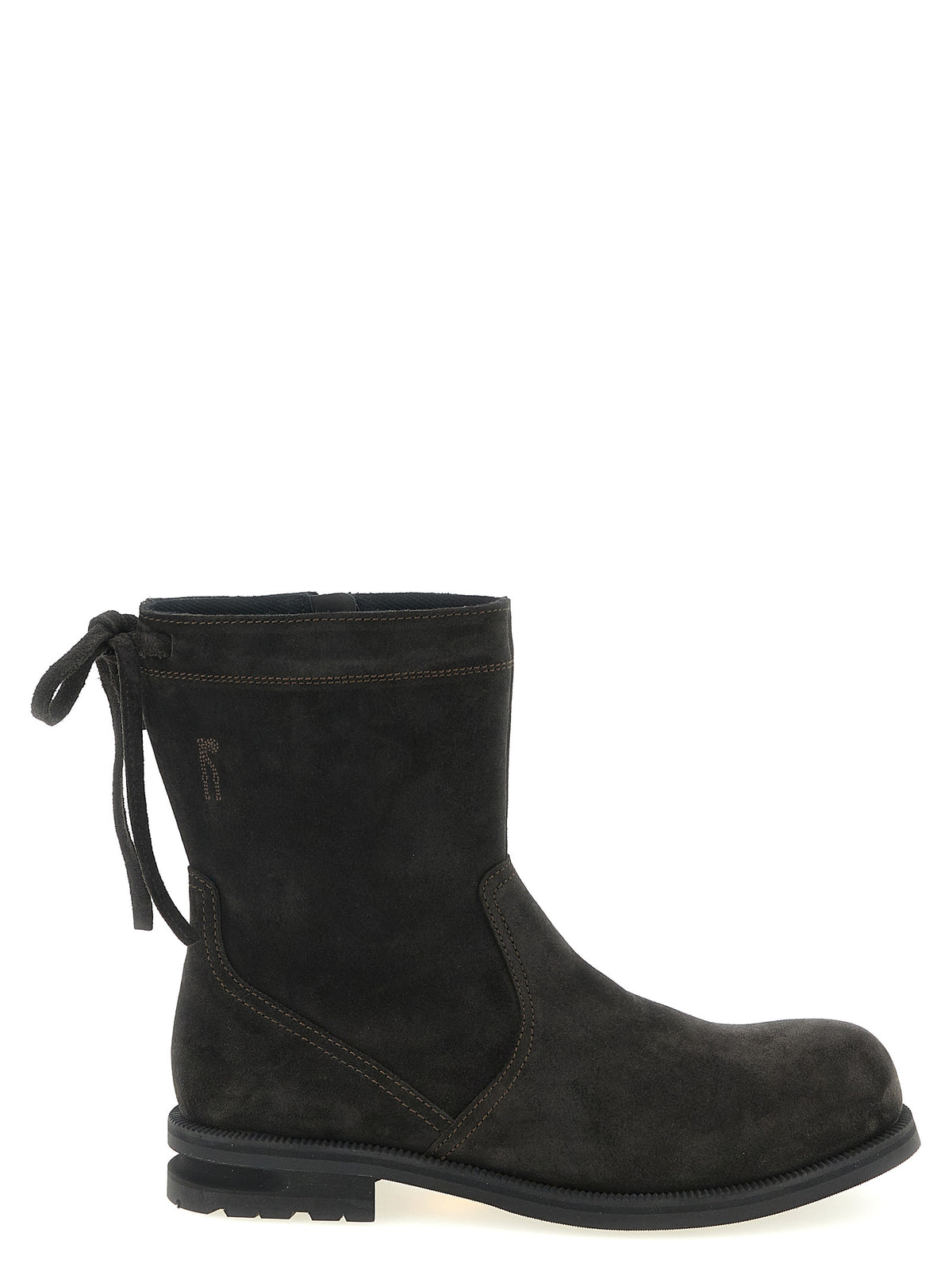 Bottes Kiko Kostadinov en cuir de veau marron