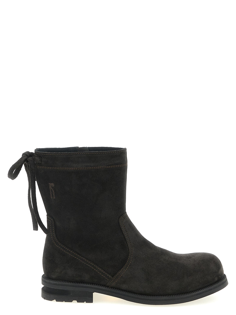 Kiko Kostadinov Brown Calfskin Ankle Boots