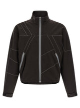 Kiko Kostadinov Brown Virgin Wool Full-Length Jacket