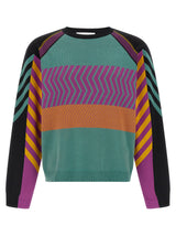 Kiko Kostadinov Multicolor Cotton Cardigan