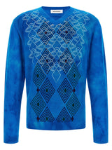 Gilet Kiko Kostadinov en laine bleu