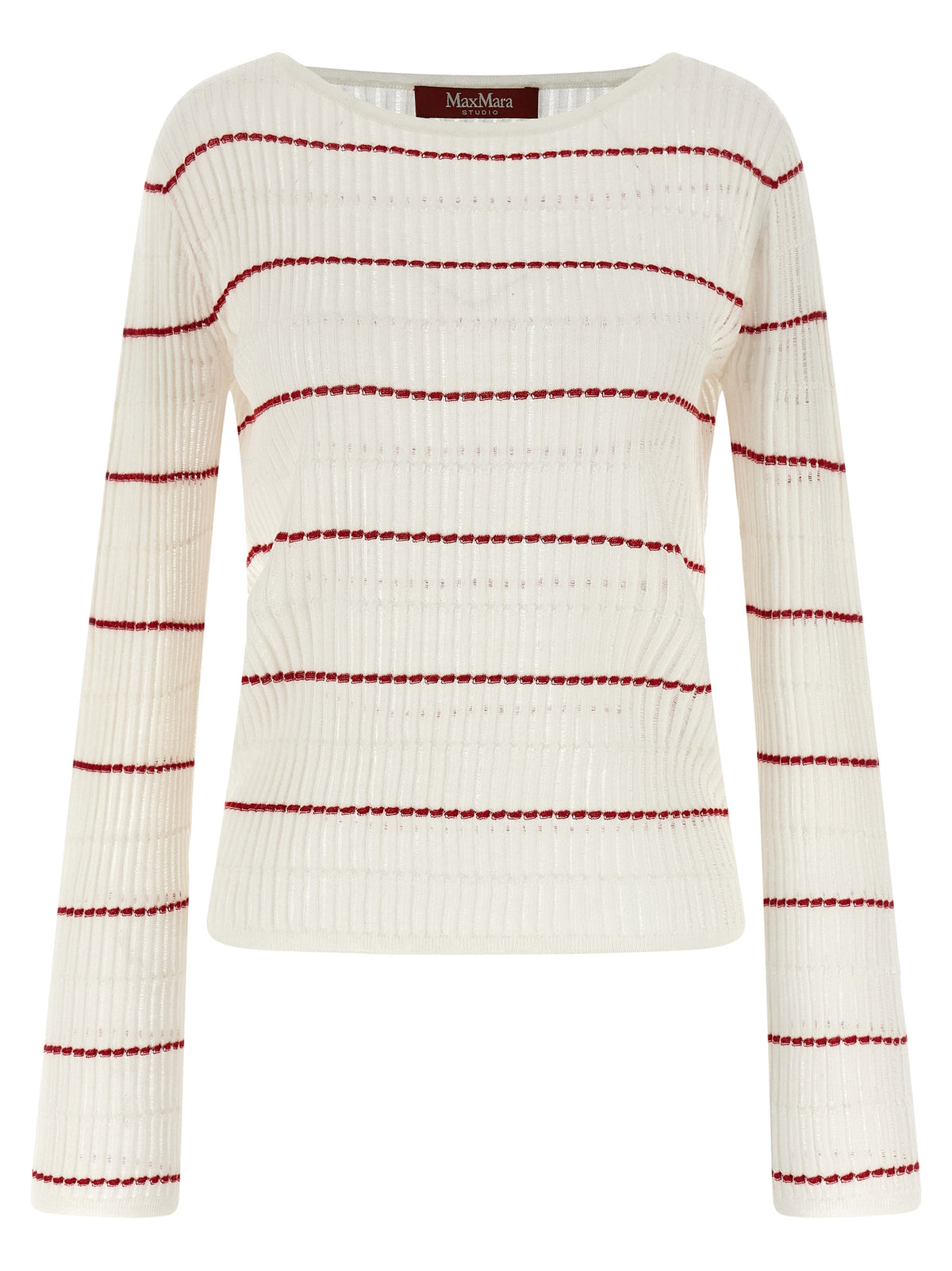 Cardigan en soie blanc Max Mara