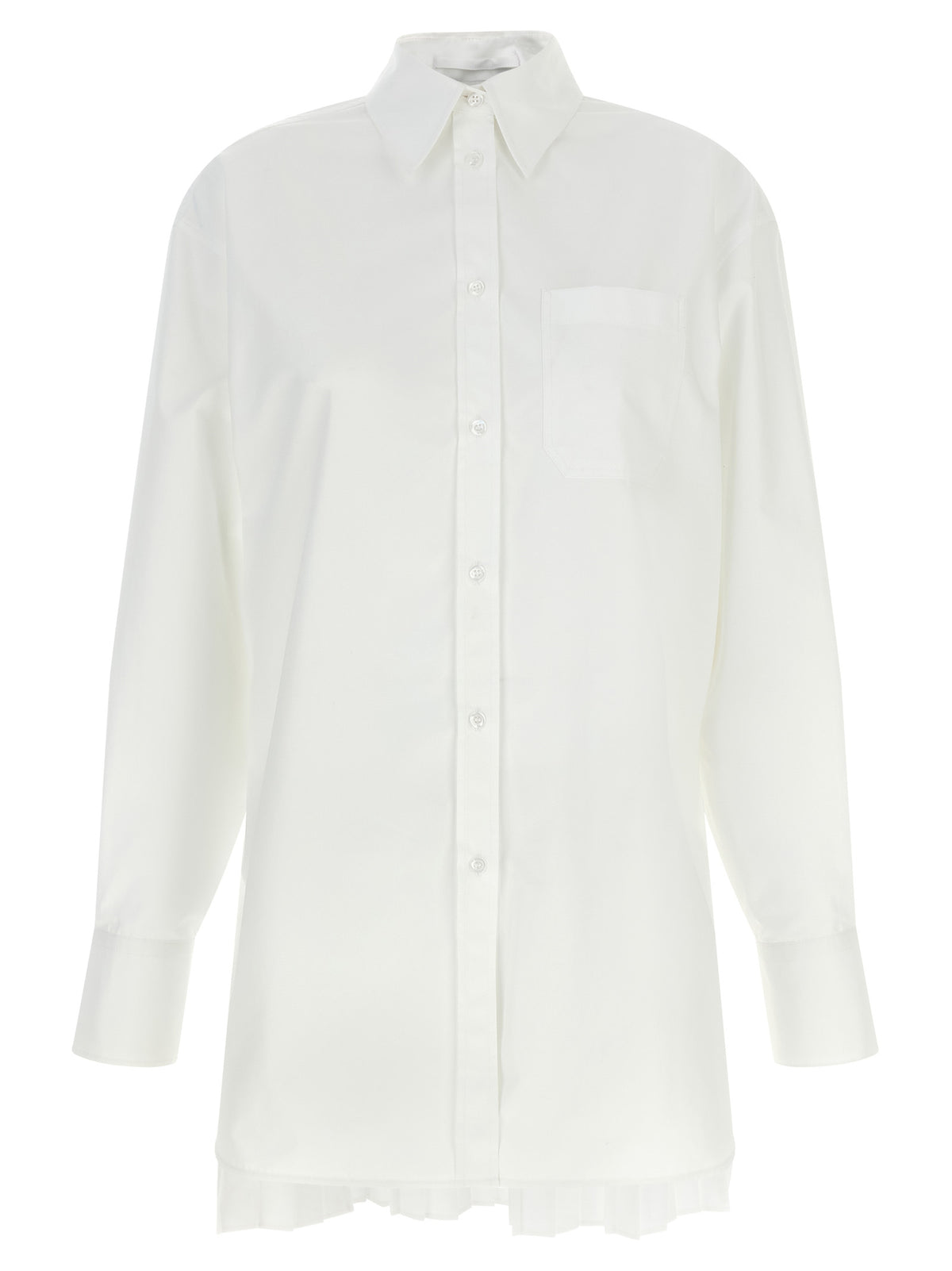 Sportmax White Cotton Blouse