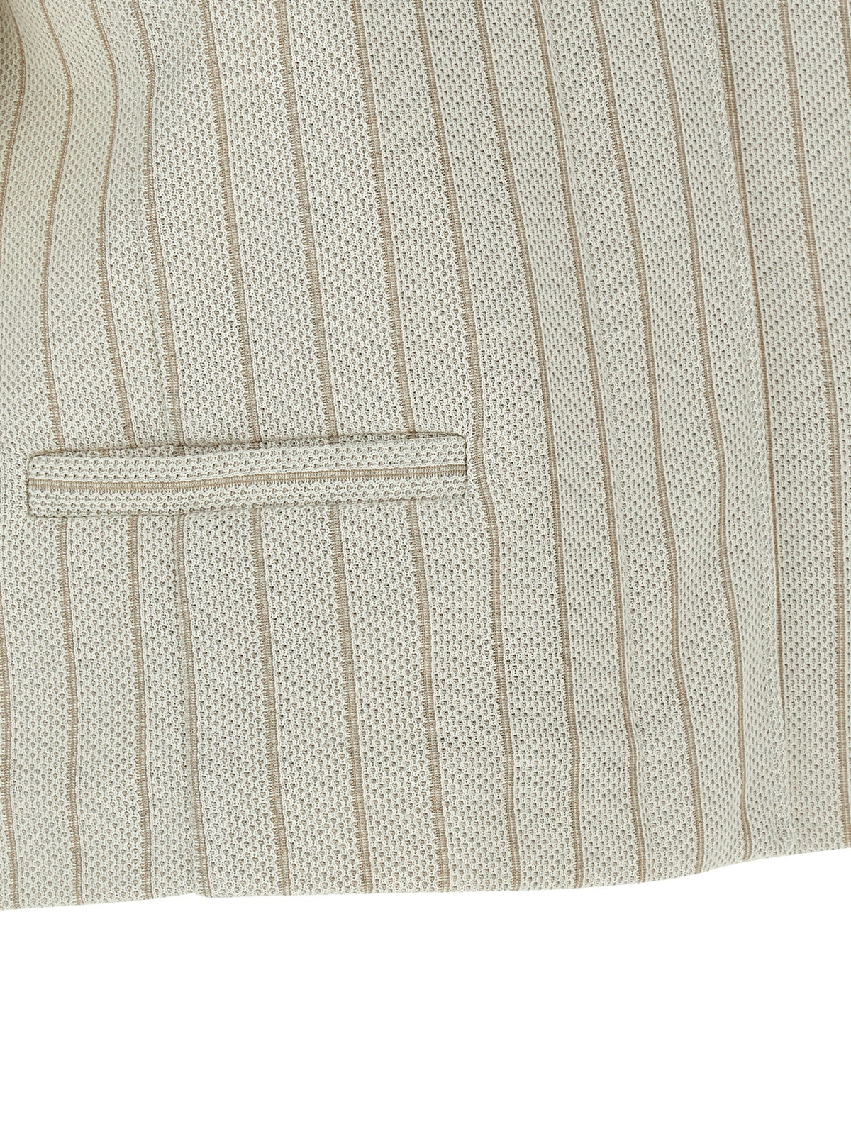 Veste longue Max Mara en coton beige