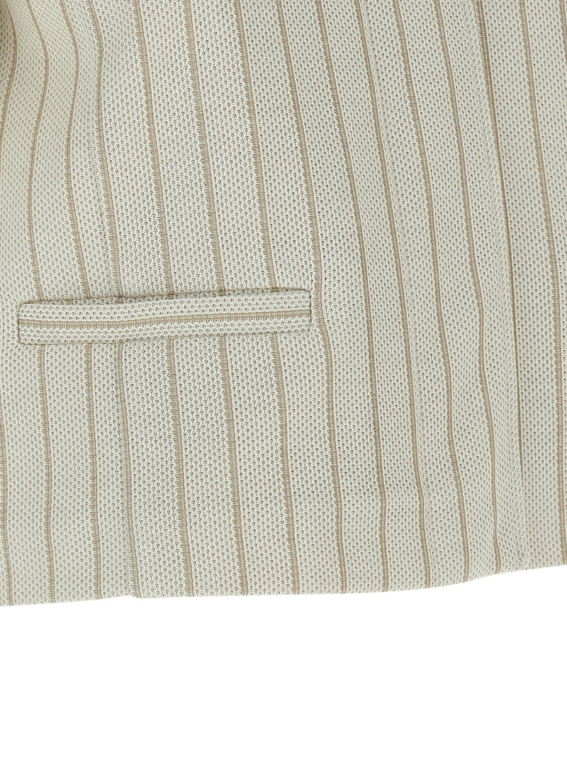 Max Mara Beige Cotton Full-Length Jacket
