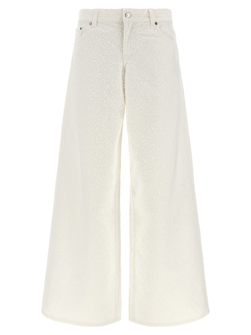 Jean en coton blanc Stella McCartney