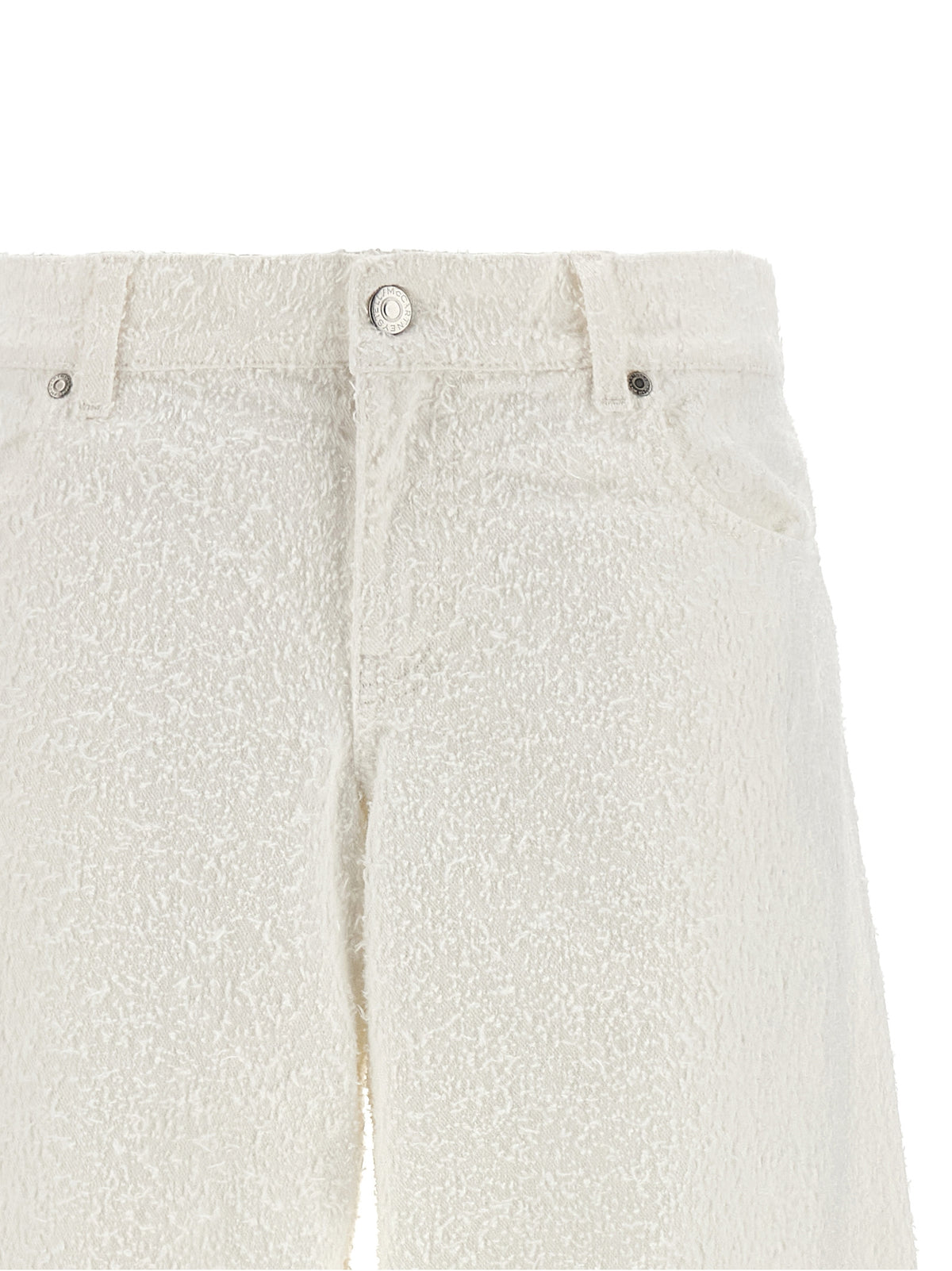 Jean en coton blanc Stella McCartney