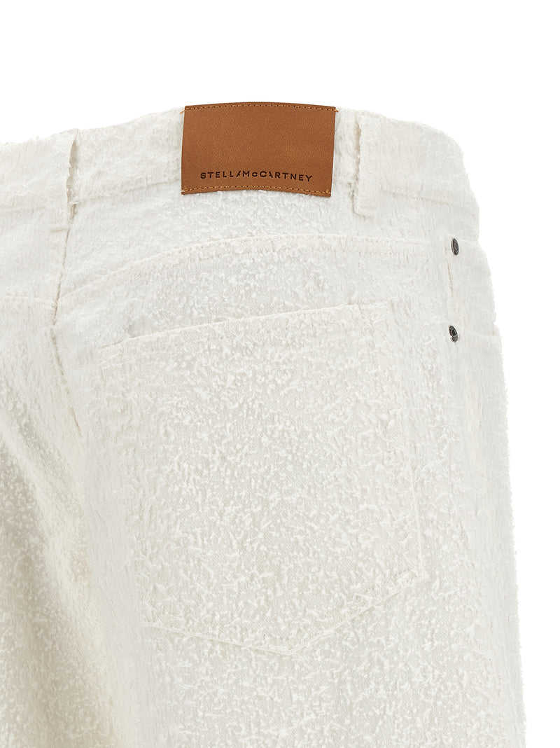 Jean en coton blanc Stella McCartney
