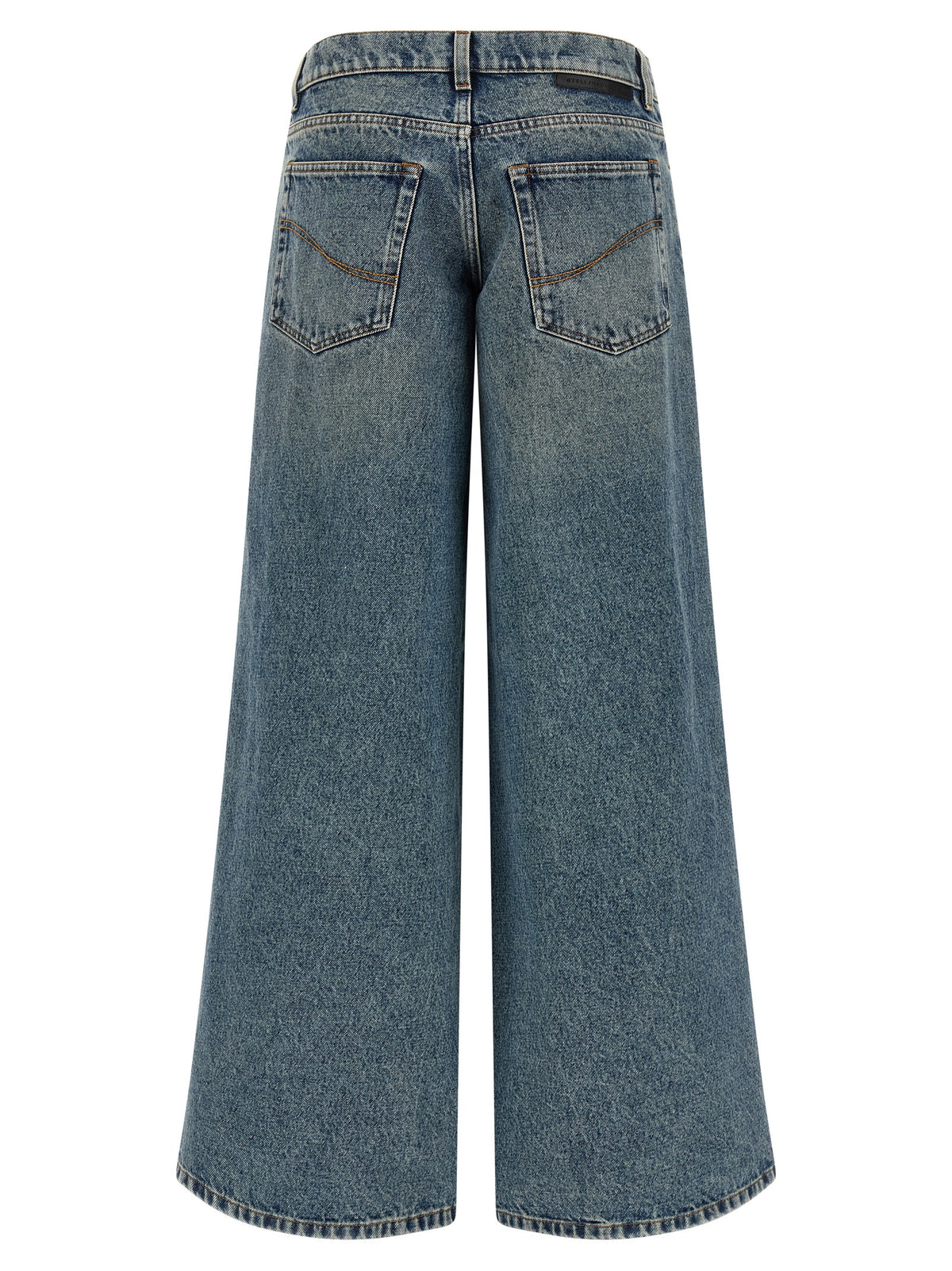 Stella McCartney Blue Cotton Jeans Denim