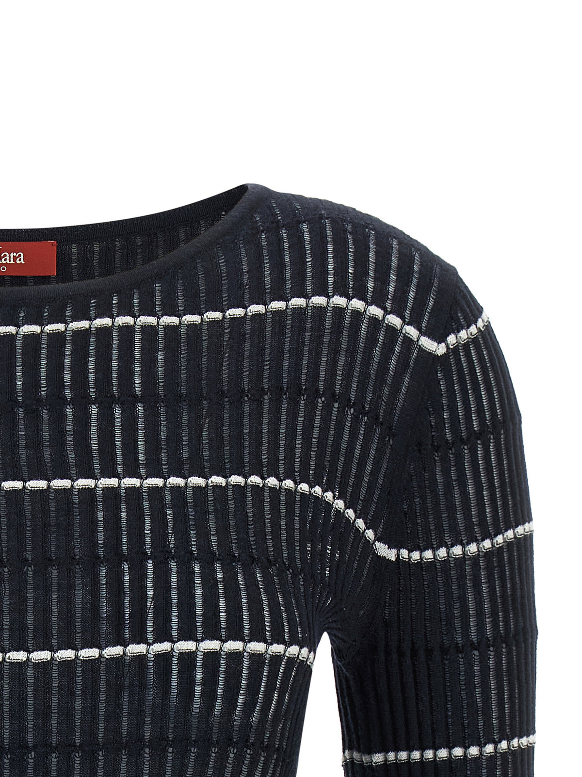 Max Mara MstPedone Blue Silk Cardigan - Luxury Knitwear