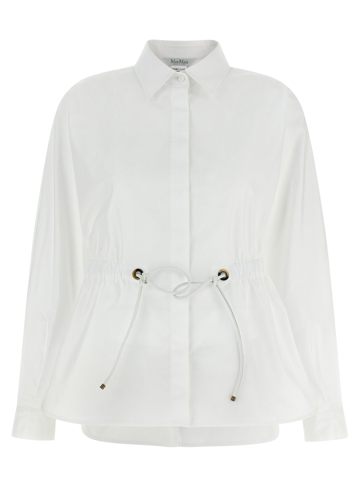 Chemisier en coton blanc Max Mara