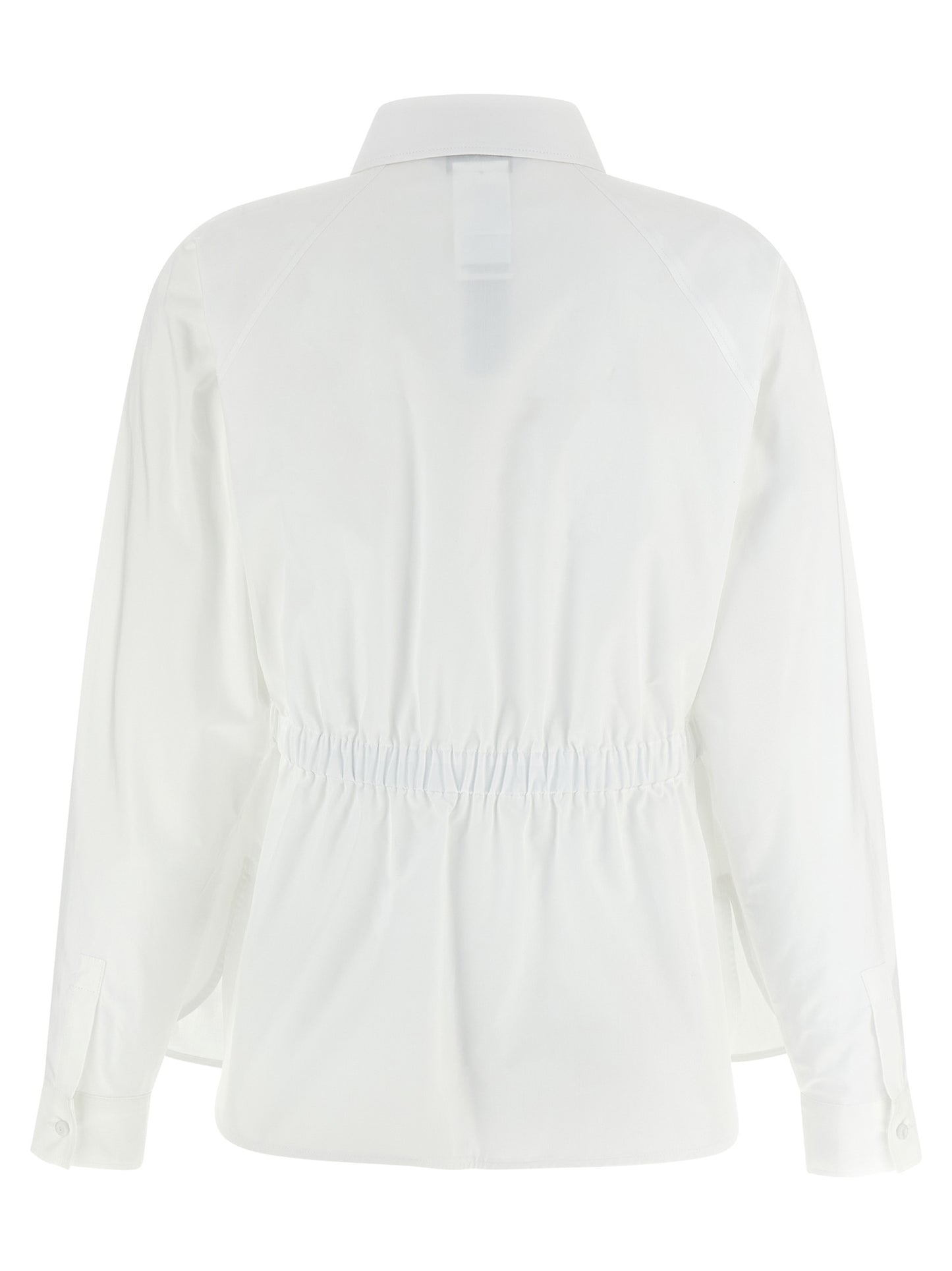 Max Mara White Cotton Blouse