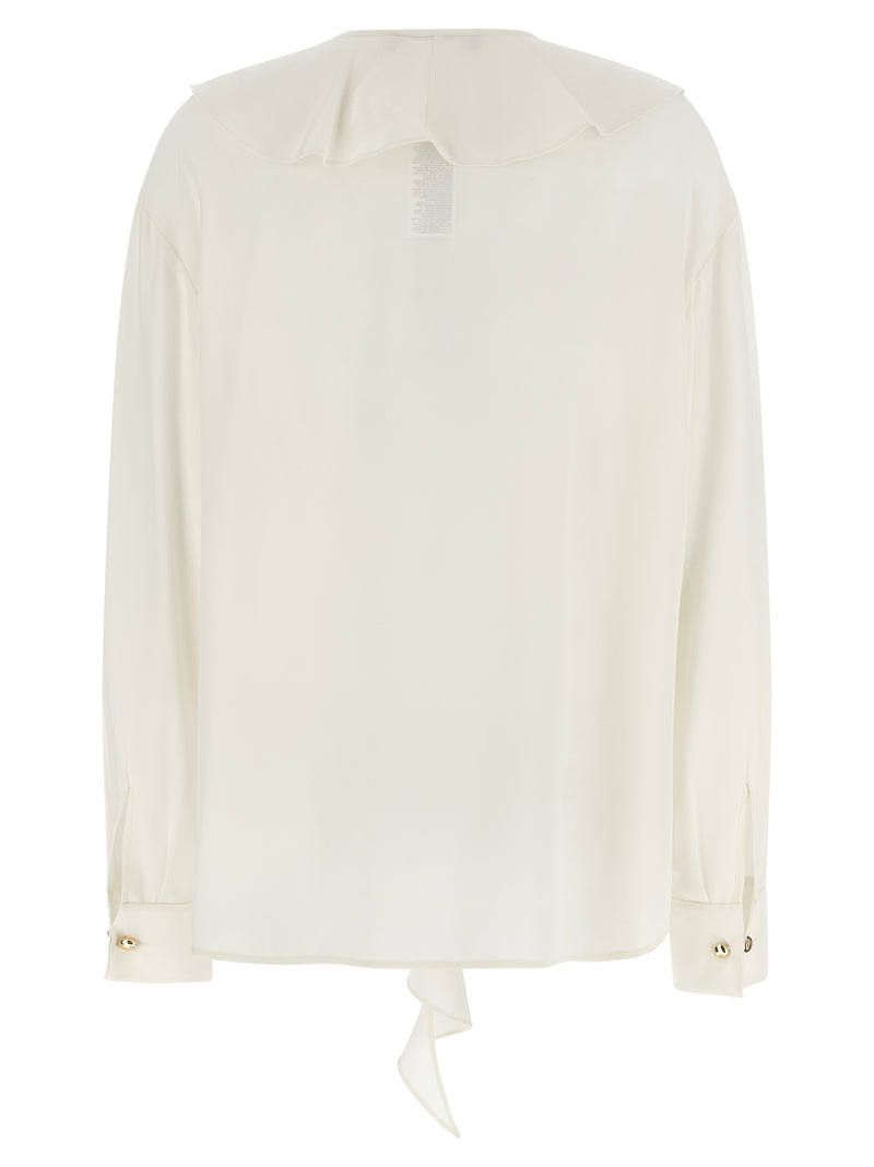 Chemisier en soie blanc Max Mara