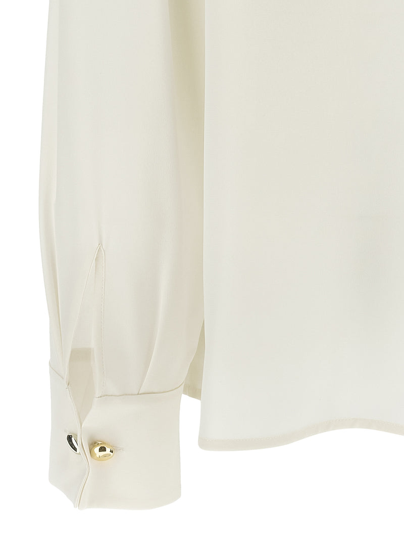 Chemisier en soie blanc Max Mara