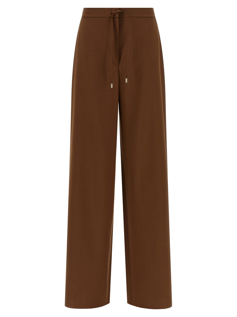 Max Mara Brown Virgin Wool Pants