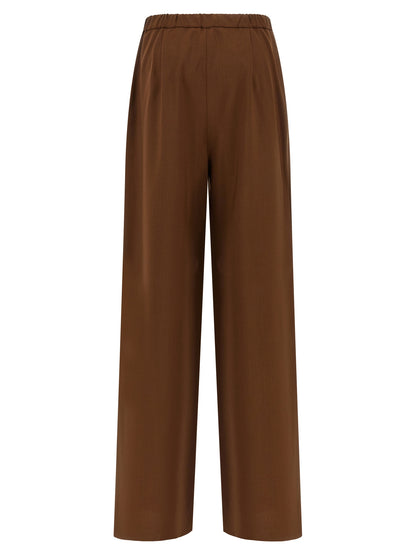 Max Mara Brown Virgin Wool Pants