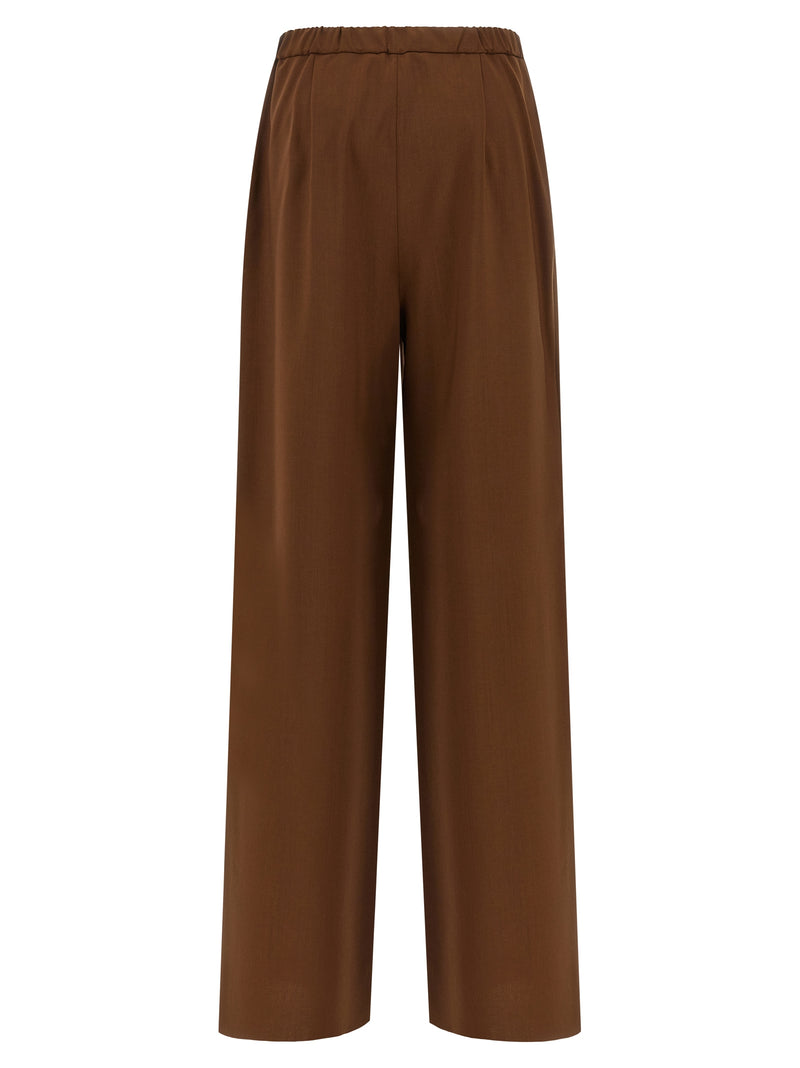 Max Mara Brown Virgin Wool Pants