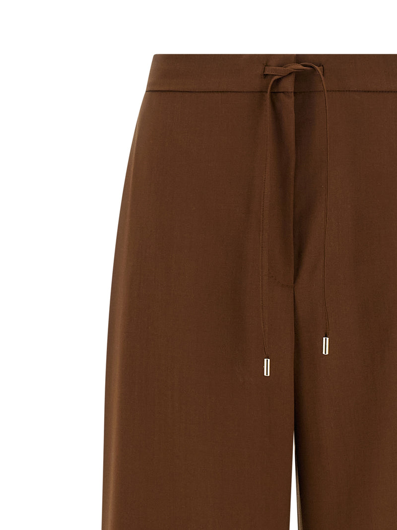 Max Mara Brown Virgin Wool Pants