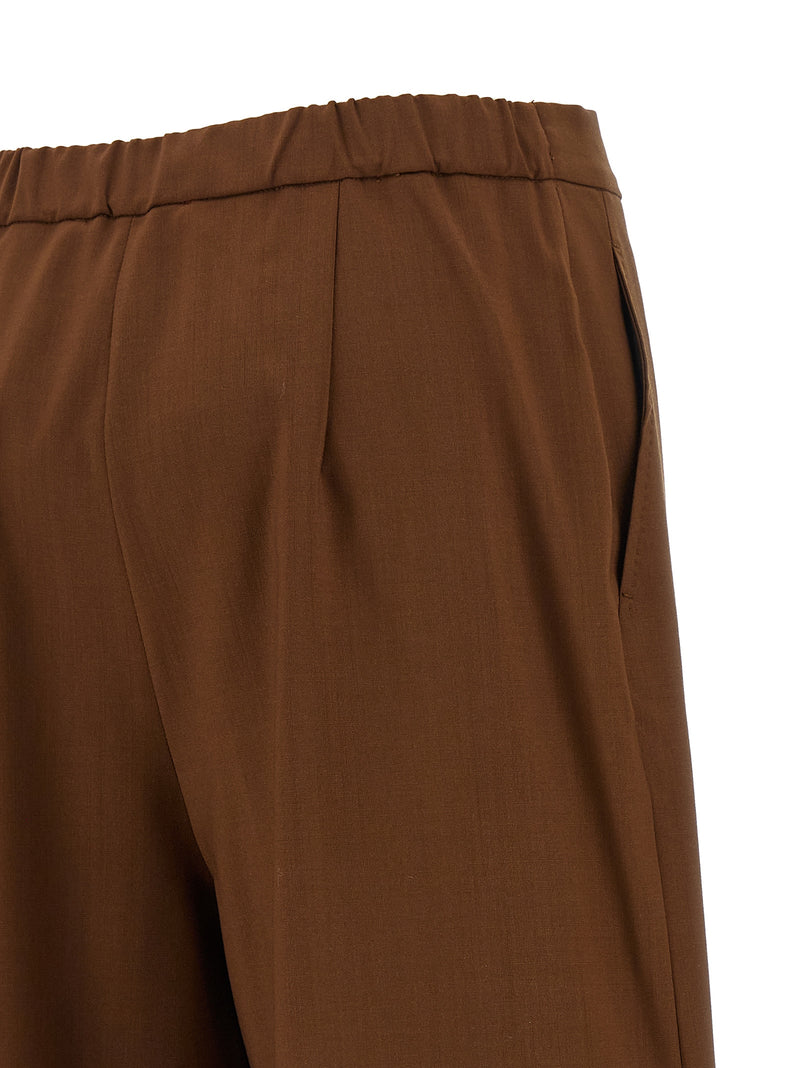 Max Mara Brown Virgin Wool Pants
