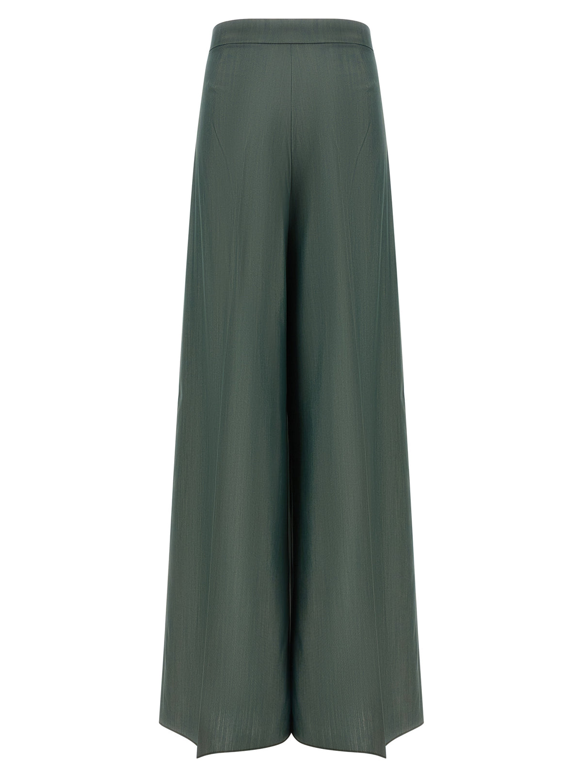 Max Mara Mxgiallo Bicolor Virgin Wool Casual Pants
