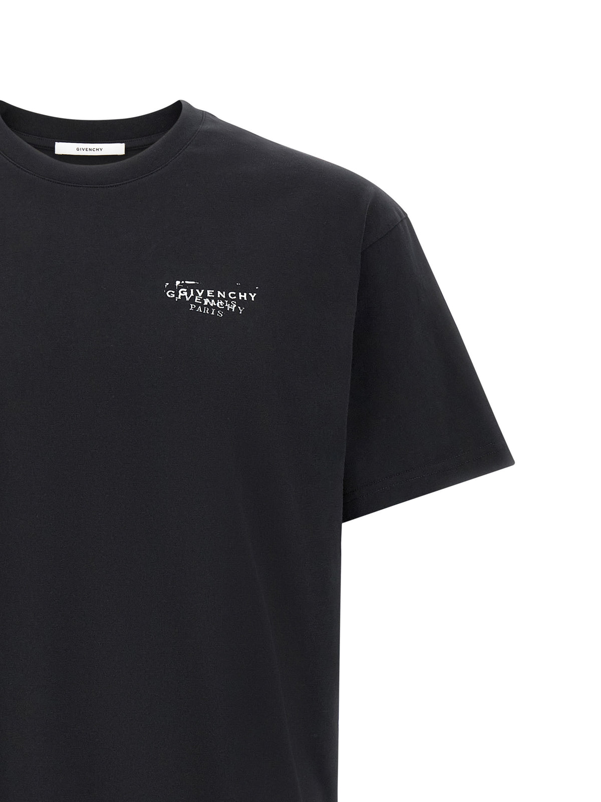 Givenchy Black Cotton T-Shirt