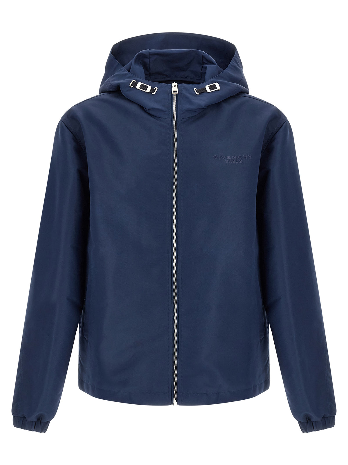 Givenchy Blue Polyester Shell Jacket