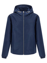 Givenchy Blue Polyester Shell Jacket